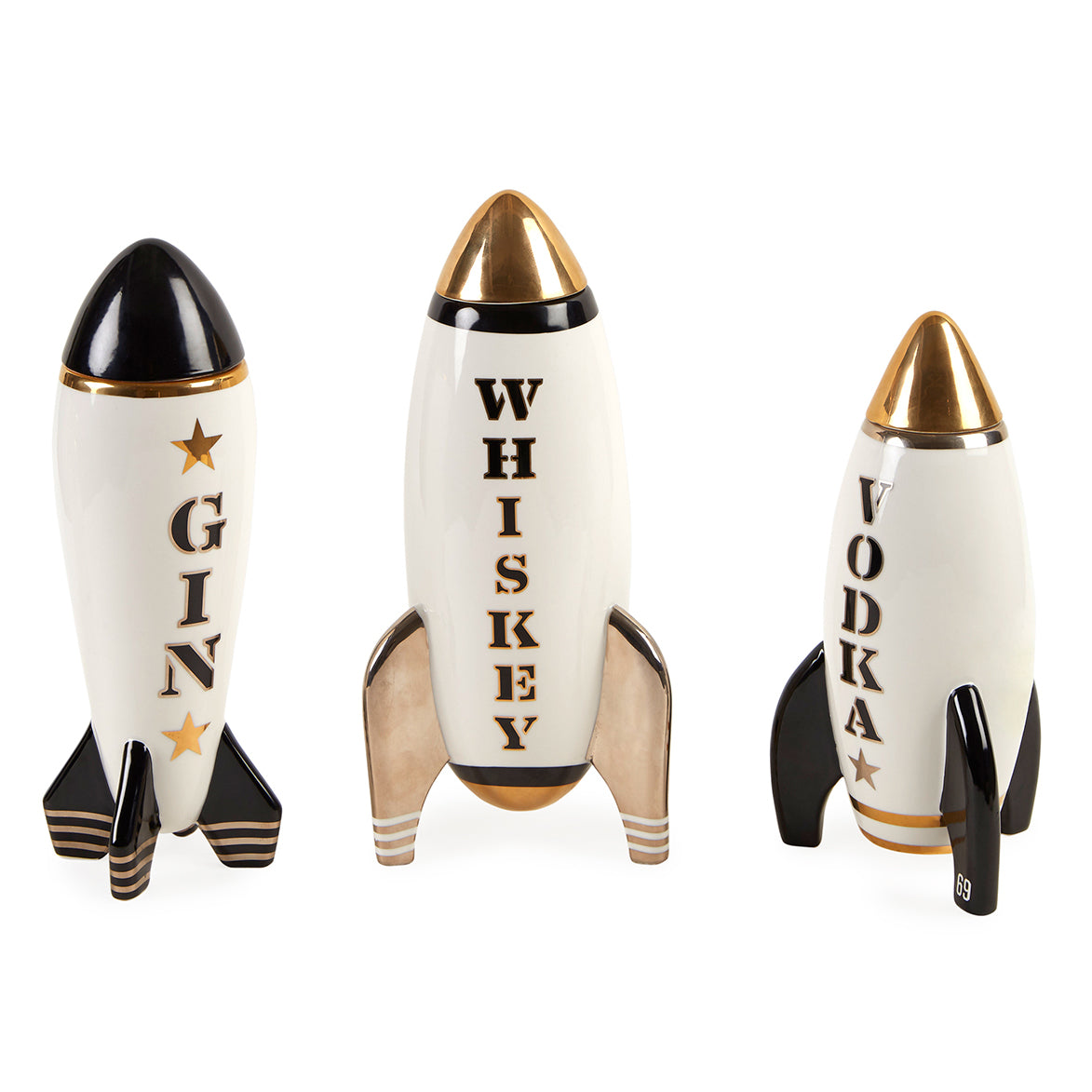 Jonathan Adler Gin Rocket Decanter