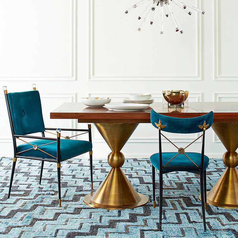 Jonathan Adler Rider Dining Chair – Paynes Gray