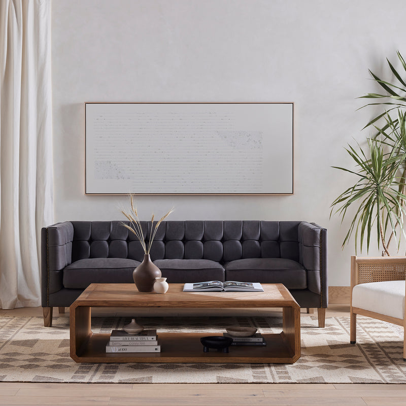 Four Hands Caspian Coffee Table Paynes Gray