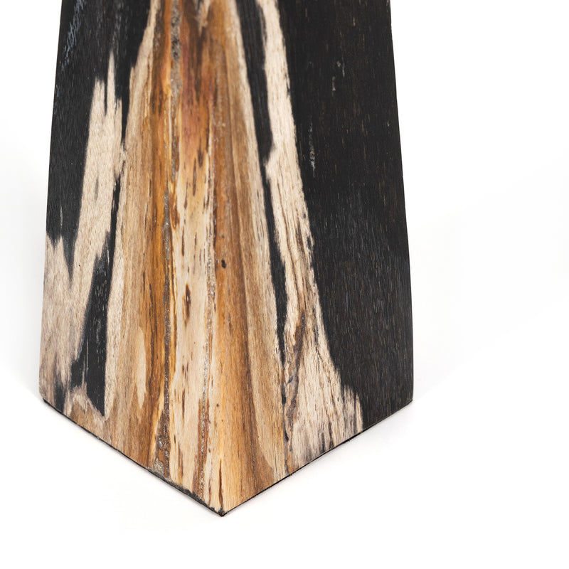Four Hands Petrified Wood Obelisk - Final Sale