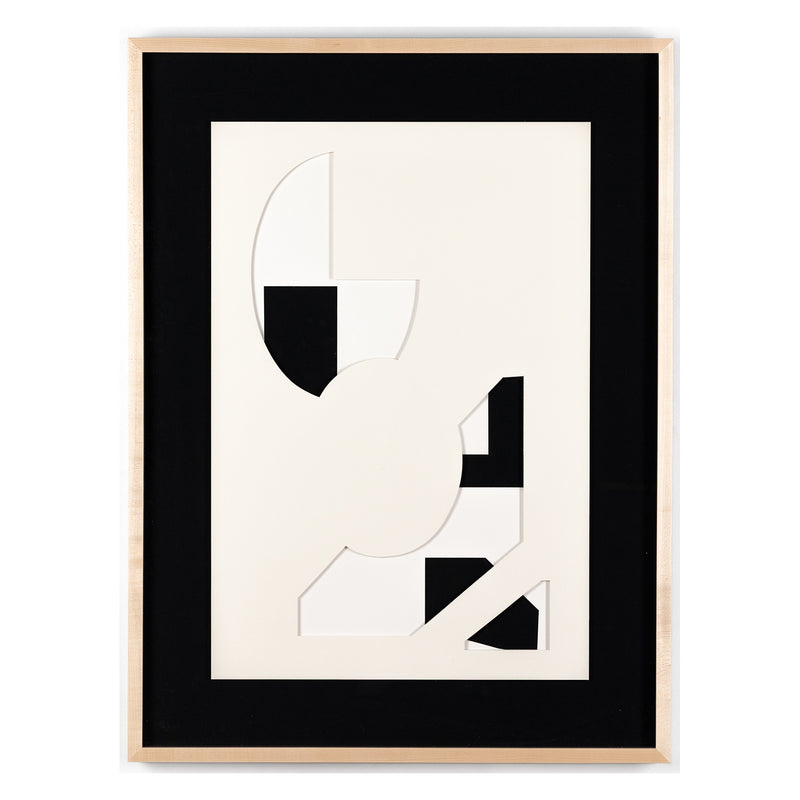 Four Hands Dimensional Abstract 6 Framed Art