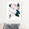 Oliver Gal Rustic Peony Bouquet Framed Wall Art