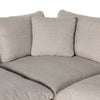 Four Hands Stevie 3 Piece Left Sectional with Ottoman