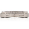 Four Hands Stevie 5 Piece Left Sectional with Ottoman