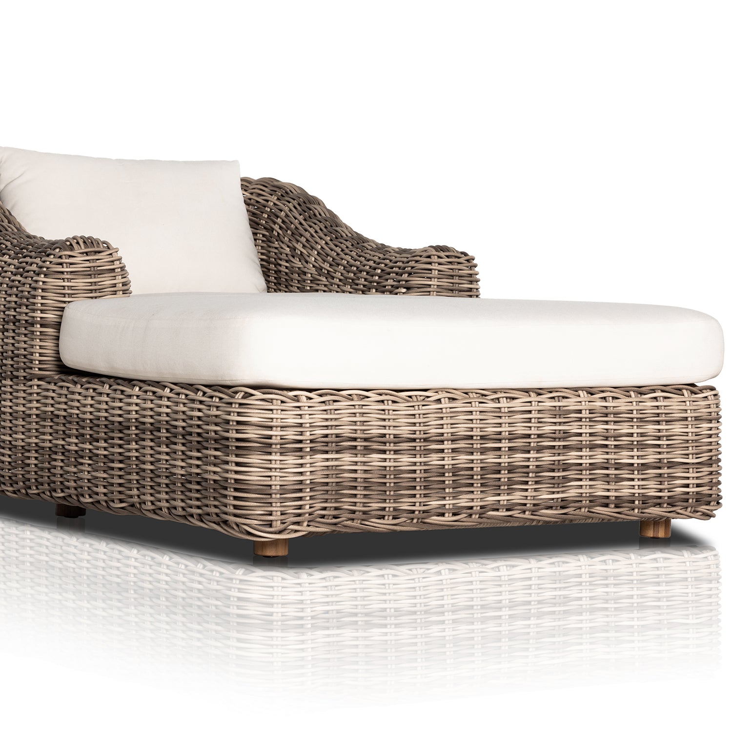 Four Hands Messina Outdoor Chaise Lounge - Final Sale