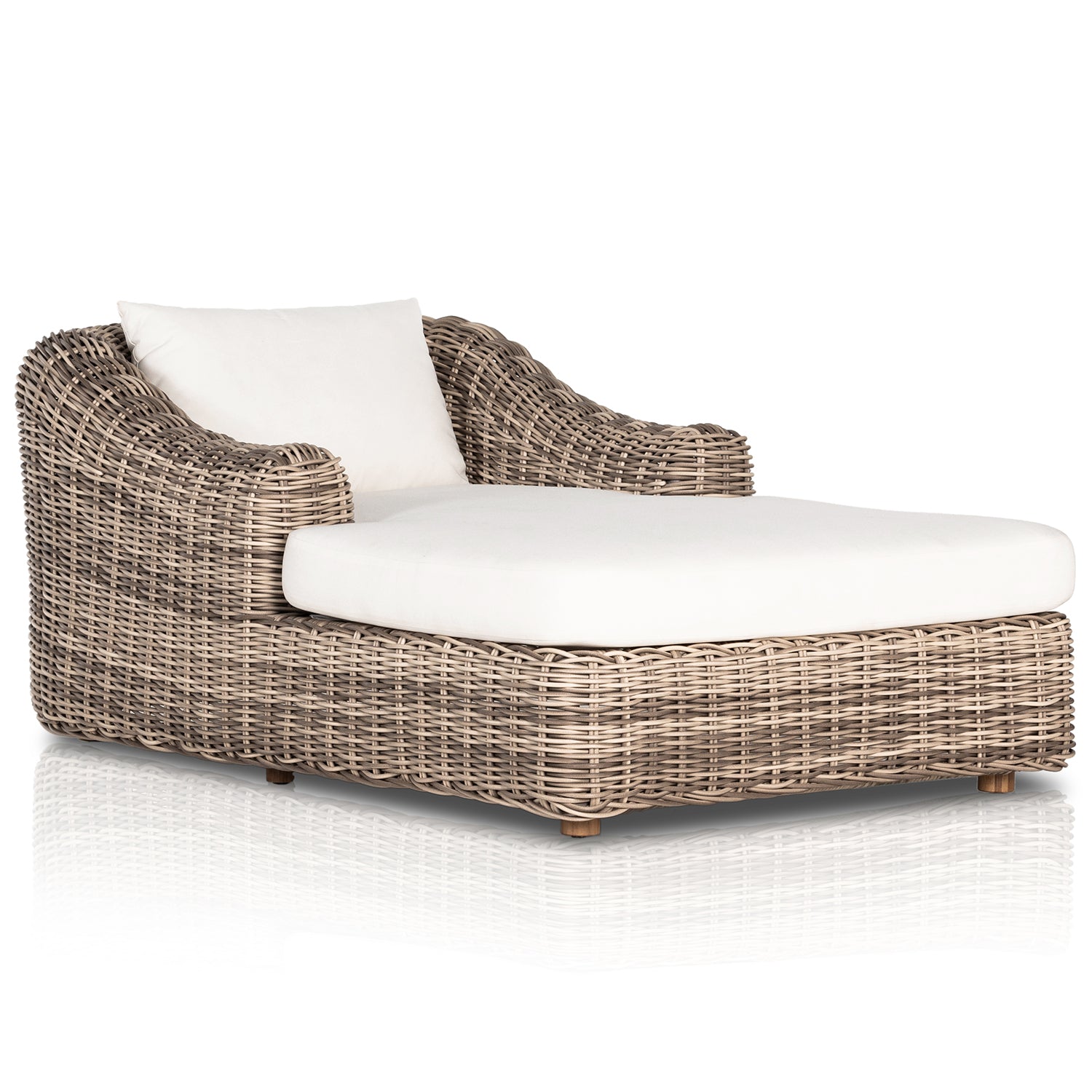 Four Hands Messina Outdoor Chaise Lounge - Final Sale