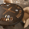 Four Hands Poker Game Table