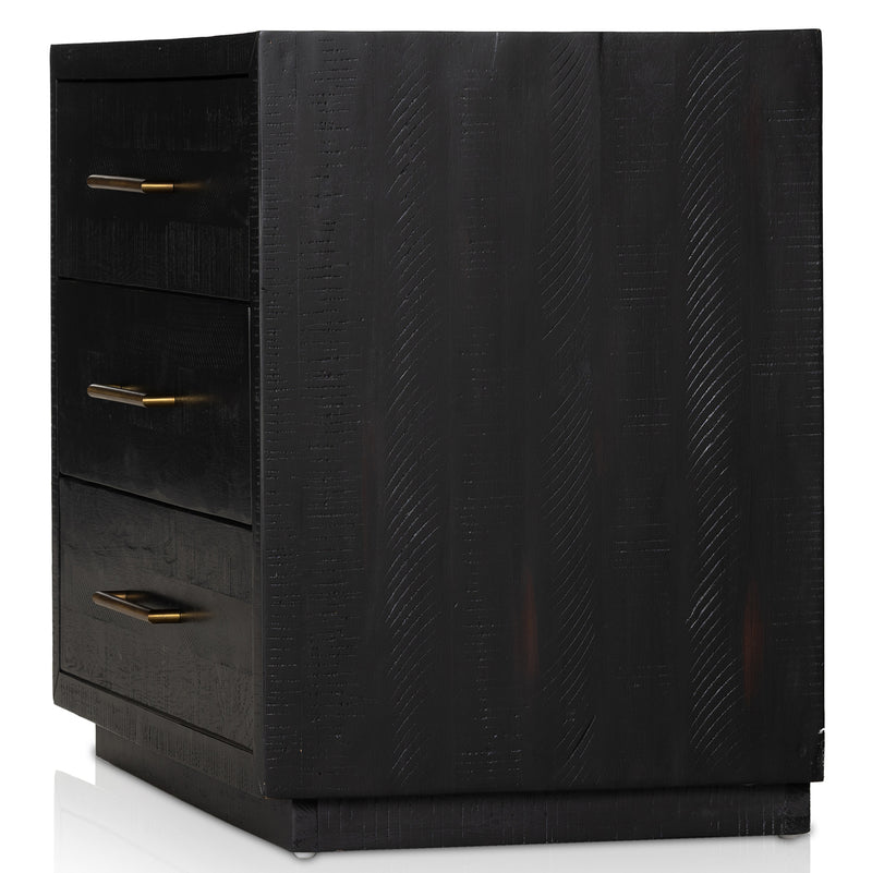 Four Hands Suki Large Nightstand Set of 2 Paynes Gray