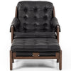 Four Hands Halston Chair with Ottoman