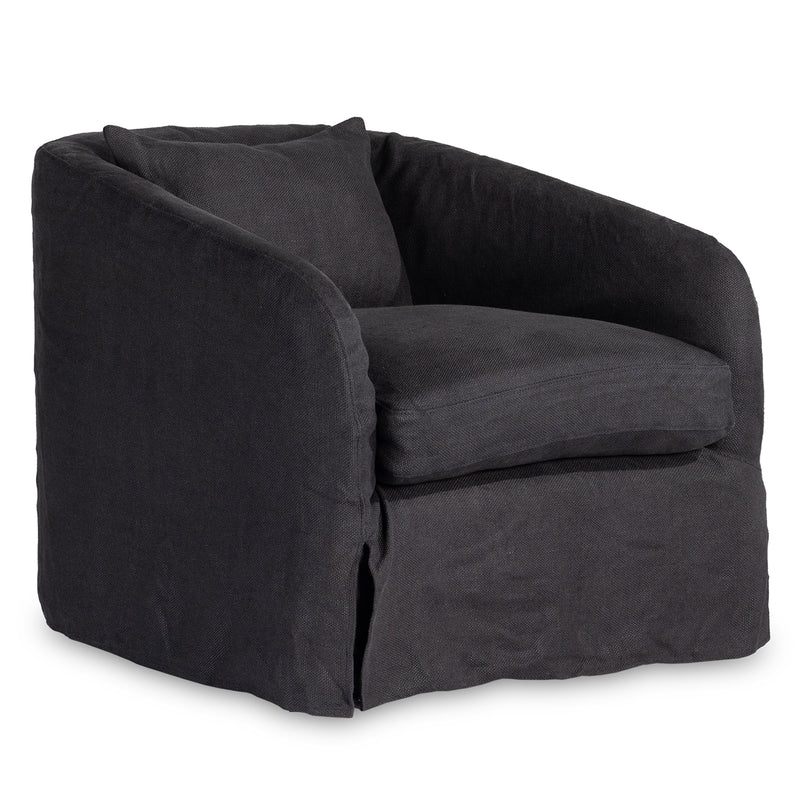 Four Hands Topanga Slipcover Swivel Chair - Final Sale