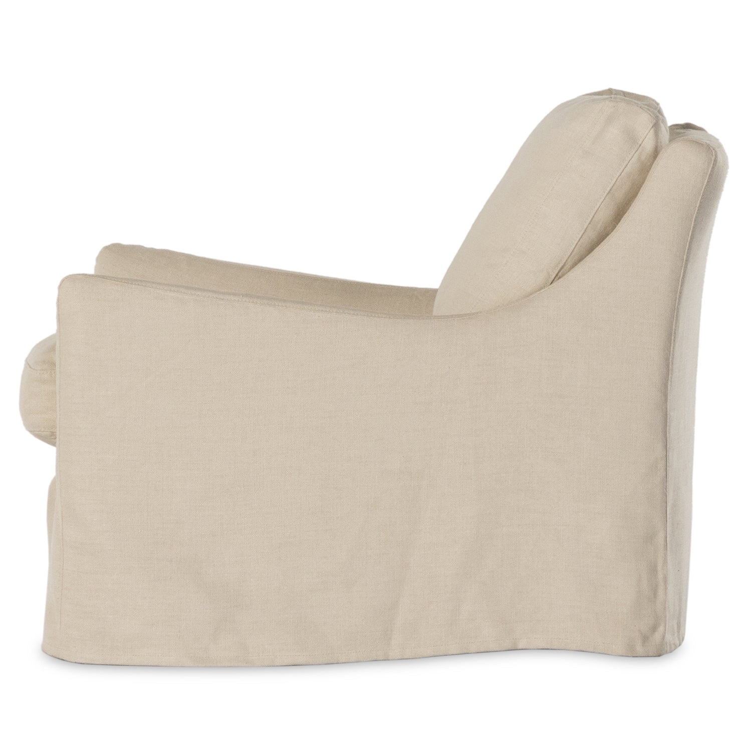 Four Hands Monette Slipcover Swivel Chair