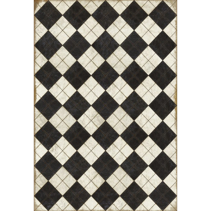 Pattern 65 - High Fidelity Vinyl Floorcloth