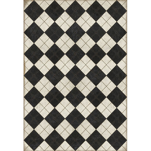 Pattern 65 - High Fidelity Vinyl Floorcloth