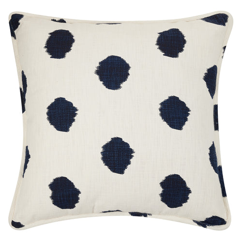 Faded Dot Ink Throw Pillow
