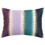 Gamut Embroidered Throw Pillow