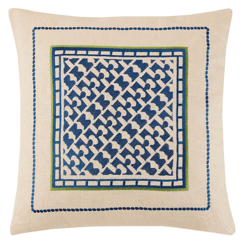 Trina Turk Montecito Embroidered Throw Pillow