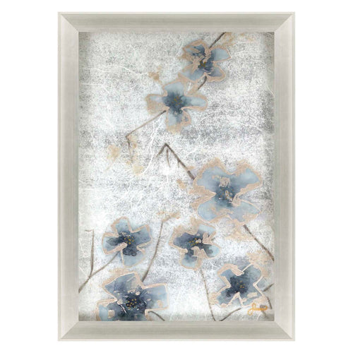 Adamson-Ray Serene Blossoms I Framed Art - Paynes Gray