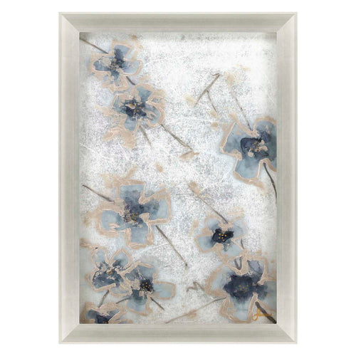 Adamson-Ray Serene Blossoms II Framed Art - Paynes Gray