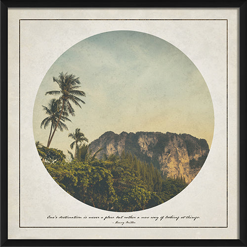 The Island Framed Print