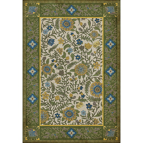Indian Quilt - Bombay Vinyl Floorcloth