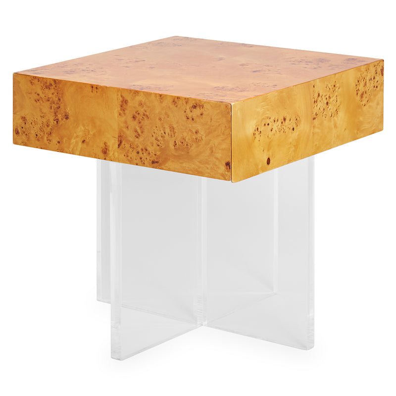 Jonathan Adler Bond End Table Paynes Gray