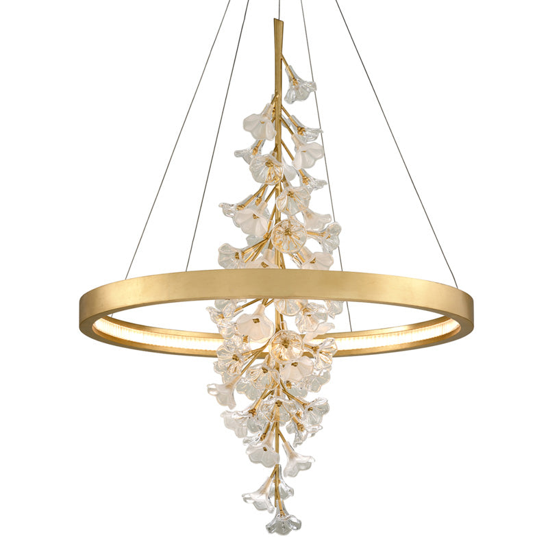Corbett Lighting Jasmine Glass Flower Cluster Pendant