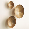 Global Views Sun Etched Wall Bowl Set of 3