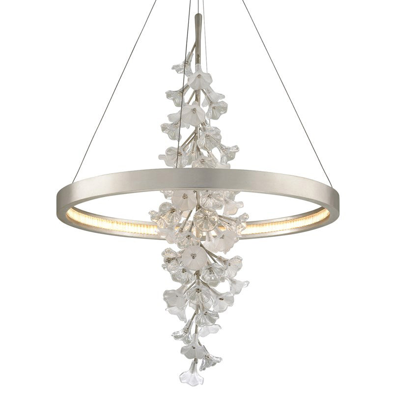 Corbett Lighting Jasmine Glass Flower Cluster Pendant