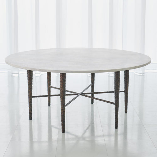 Studio A Hammered Cocktail Table