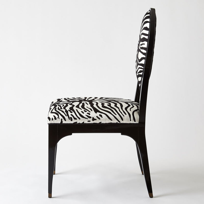 Global Views Zebra Dining Chair