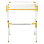 Jonathan Adler Jacques Brass Tray Table