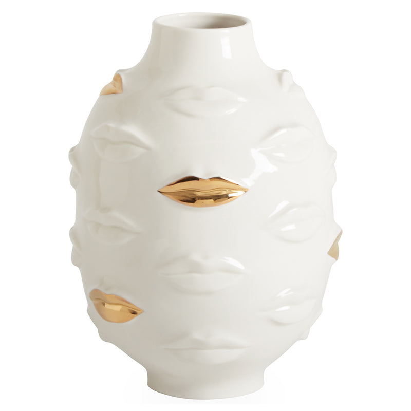 Jonathan Adler Gala Gilded Round Vase