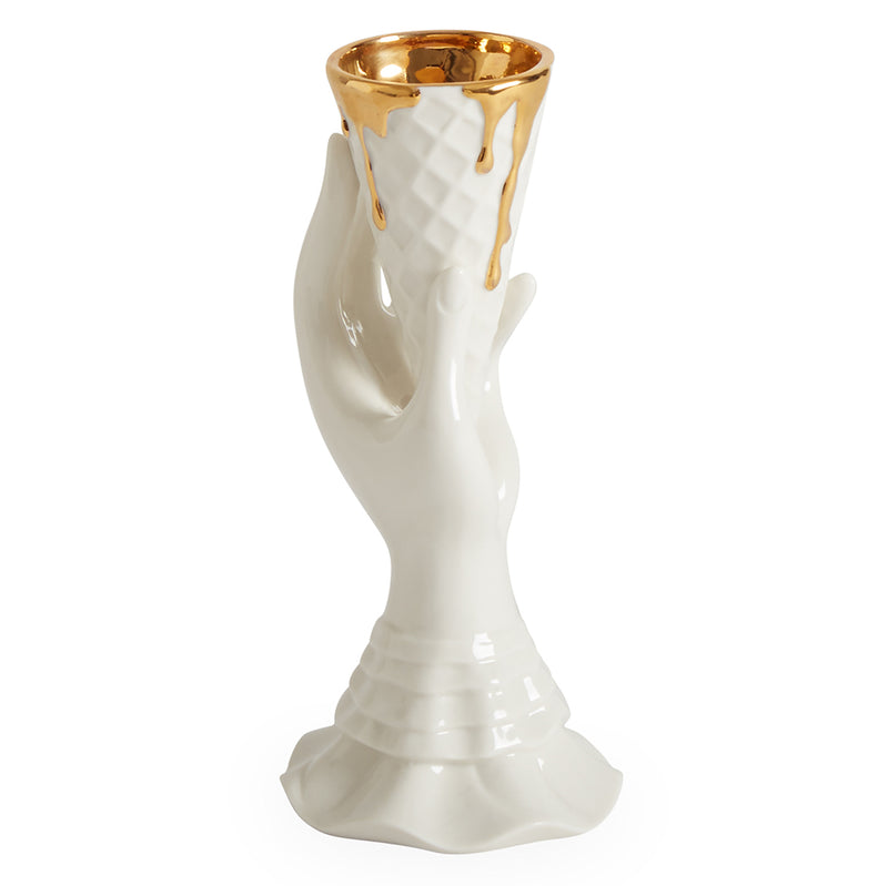 Jonathan Adler I Scream Gilded Vase