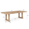A.R.T. Furniture Post Trestle Dining Table