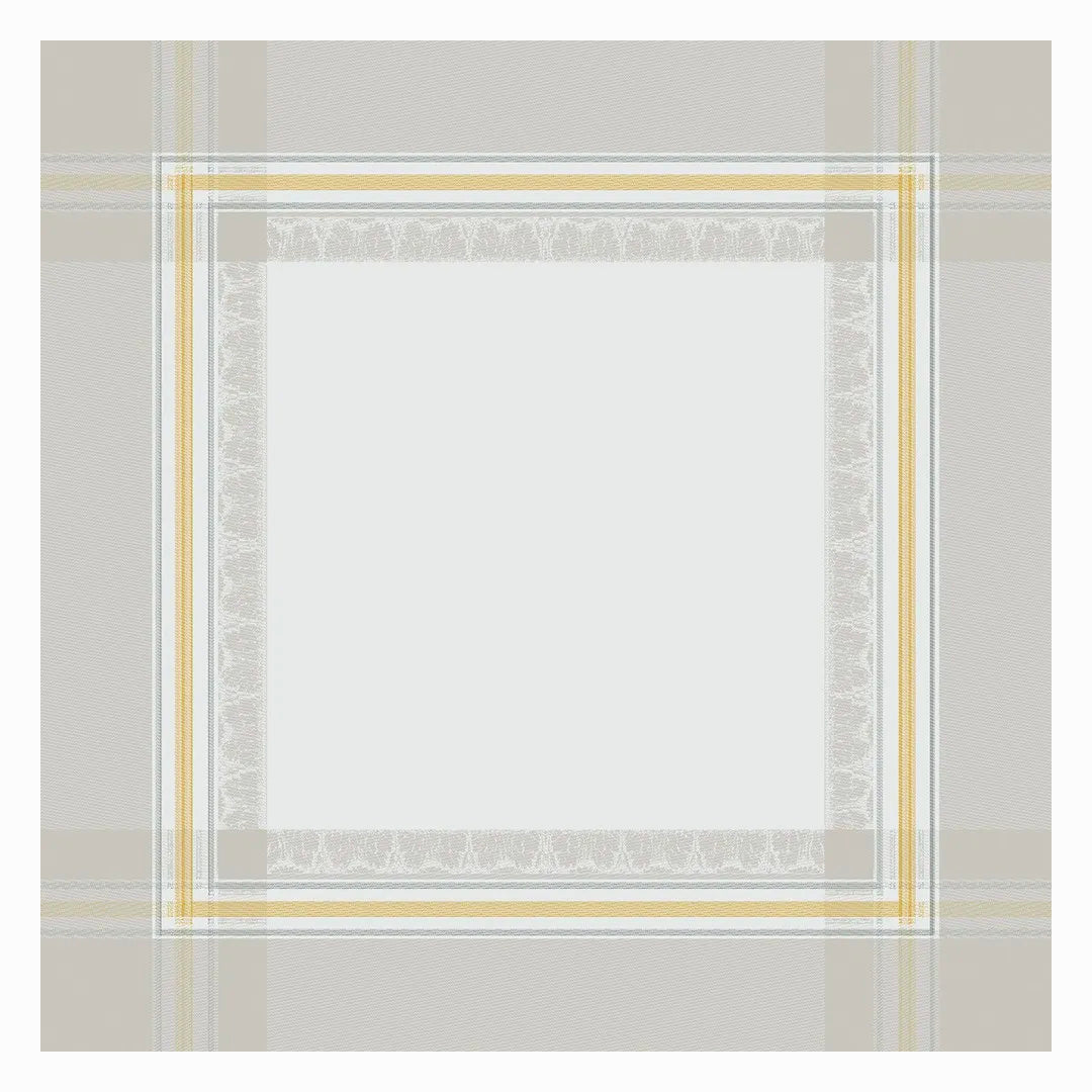 Garnier Thiebaut Galerie Des Glaces Vermeil Jacquard Napkin Set Of 4