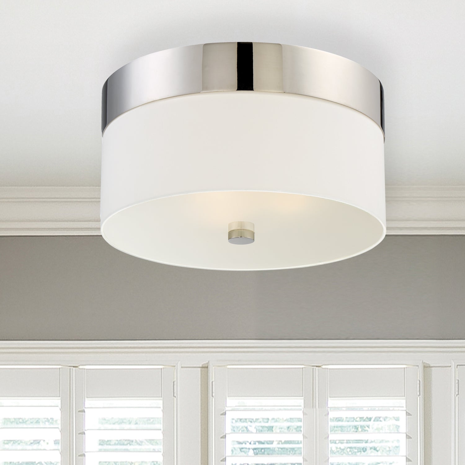 Libby Langdon for Crystorama Grayson Flush Ceiling Mount