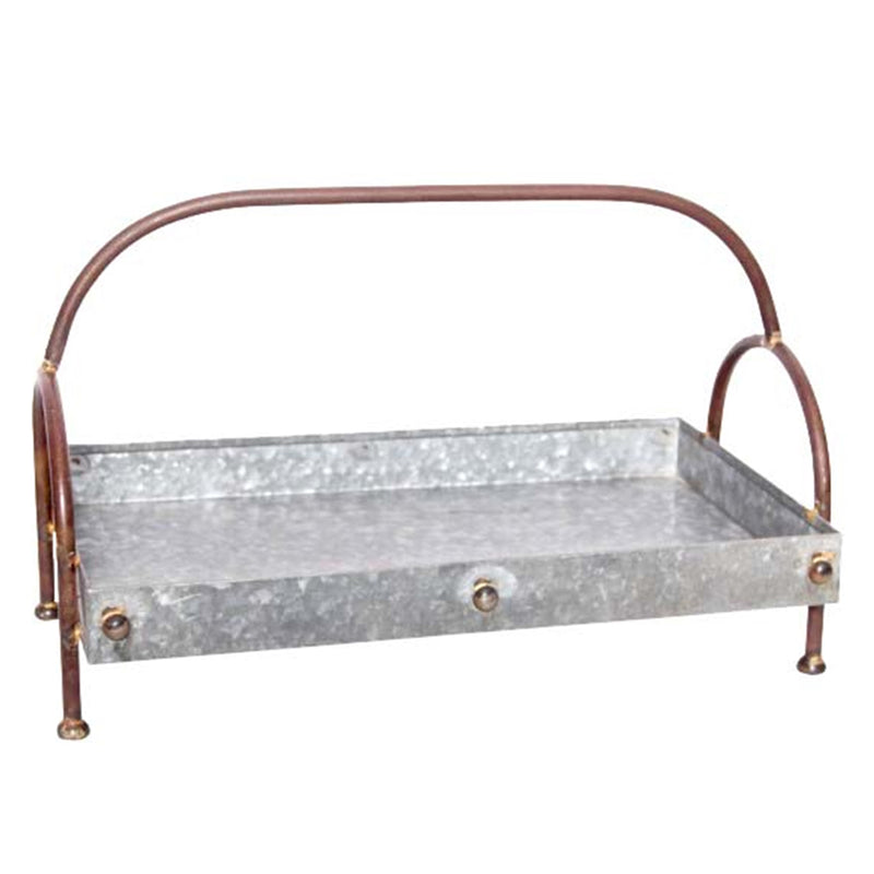 Carter Galvanized Tiered Tray