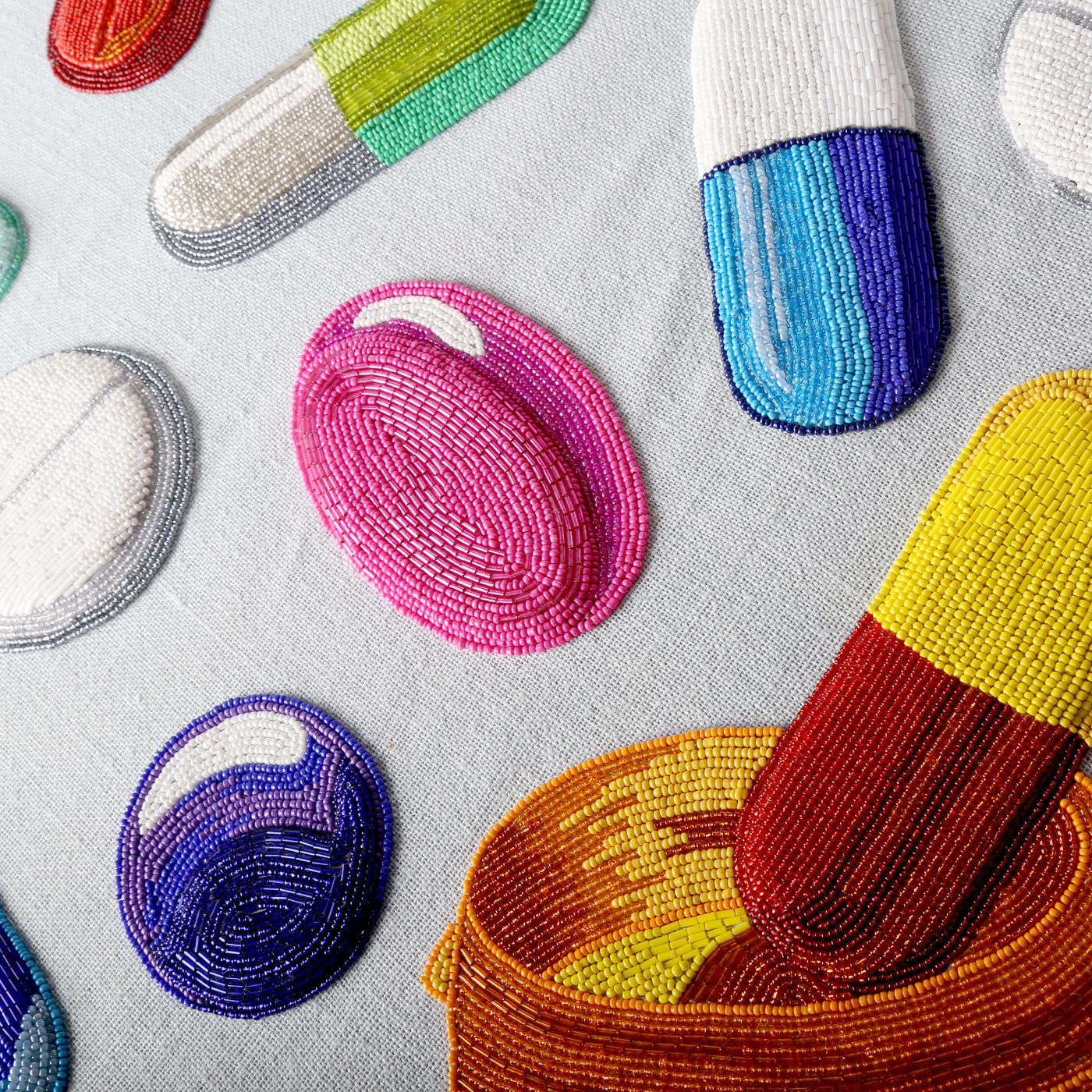 Jonathan Adler Happy Pills Wall Art - Thumbnail 2