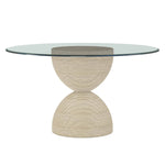 A.R.T. Furniture Cotiere Glass Top Round Dining Table