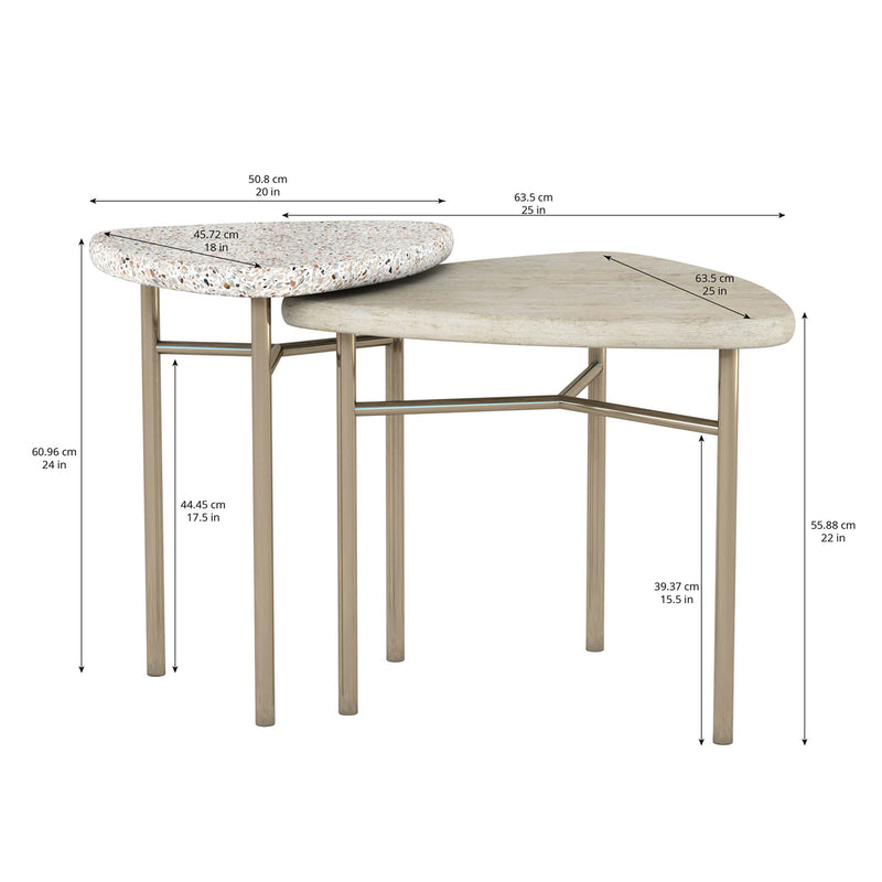 A.R.T. Furniture Cotiere Bunching End Table Set
