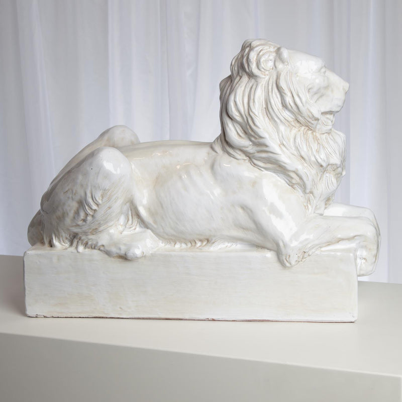 Global Views Lion Sculpture