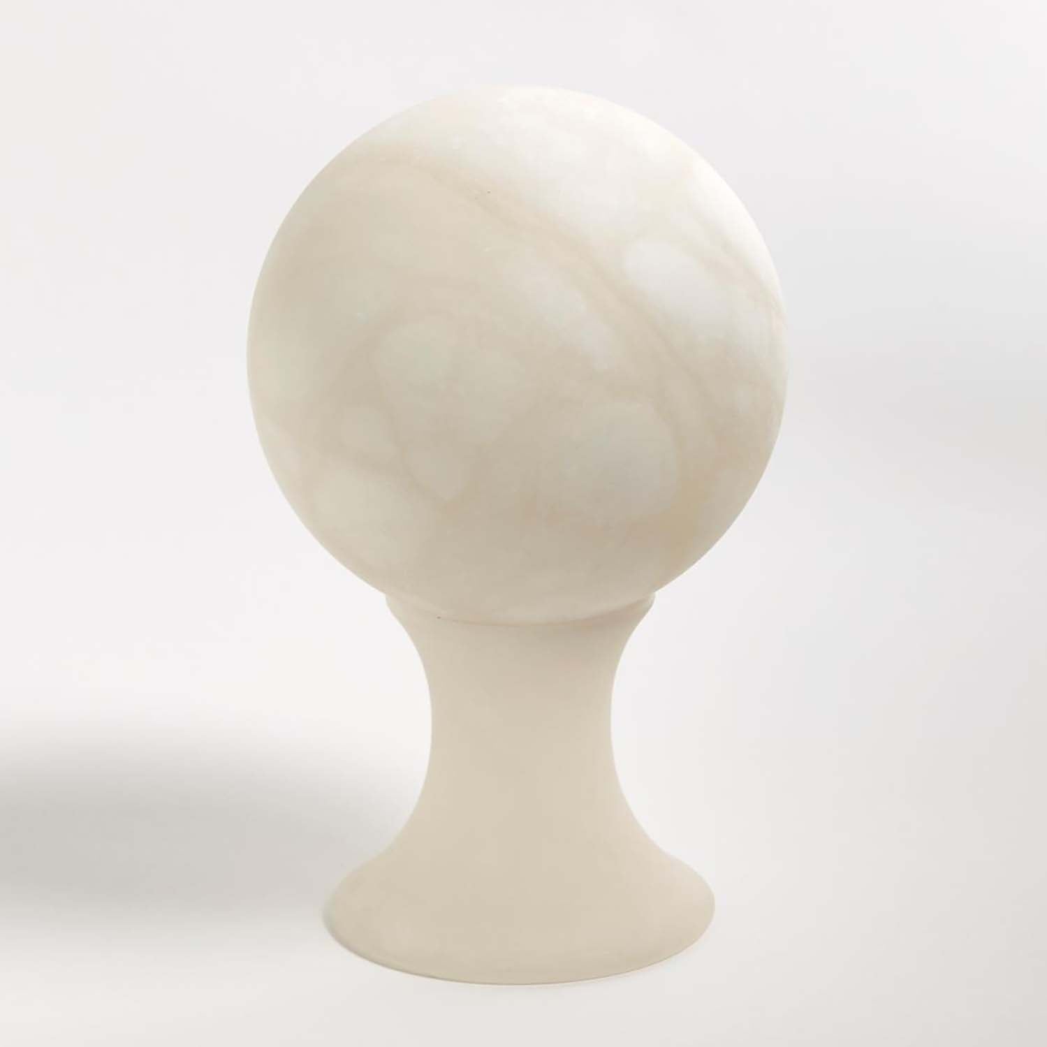 Global Views Alabaster Sphere Stands