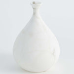 Global Views Alabaster Teardrop Vase