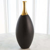 Global Views Dipped Golden Slender Vase