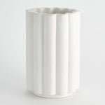 Global Views Cable Fluted Vase - Final Sale