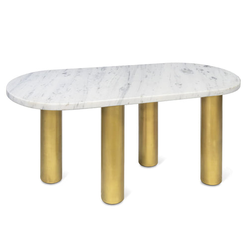 Regina Andrew Gabrielle Marble Cocktail Table
