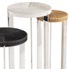 Regina Andrew Andres Hair on Hide Mixer Table Set of 3