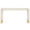 Currey & Co Arden Ivory Console Table