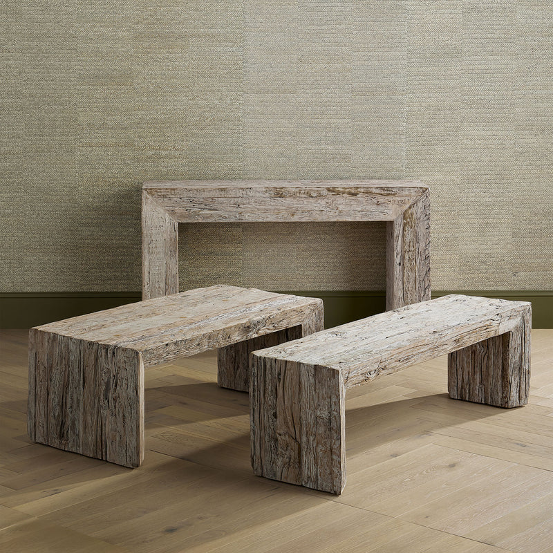Currey & Co Kanor Bench - Final Sale