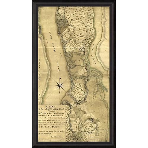 Manhattan New York Framed Print